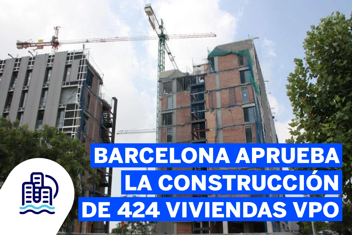 construccion de 424 Viviendas