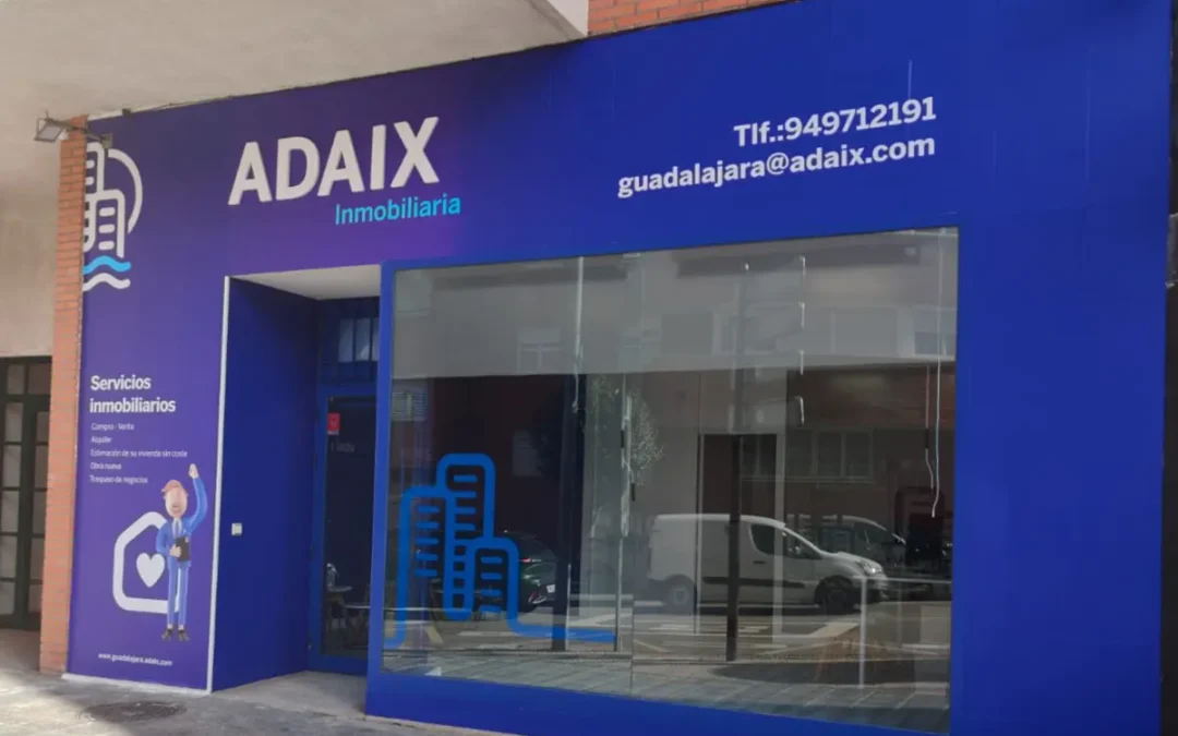 Apertura de nueva agencia inmobiliaria Adaix en Guadalajara