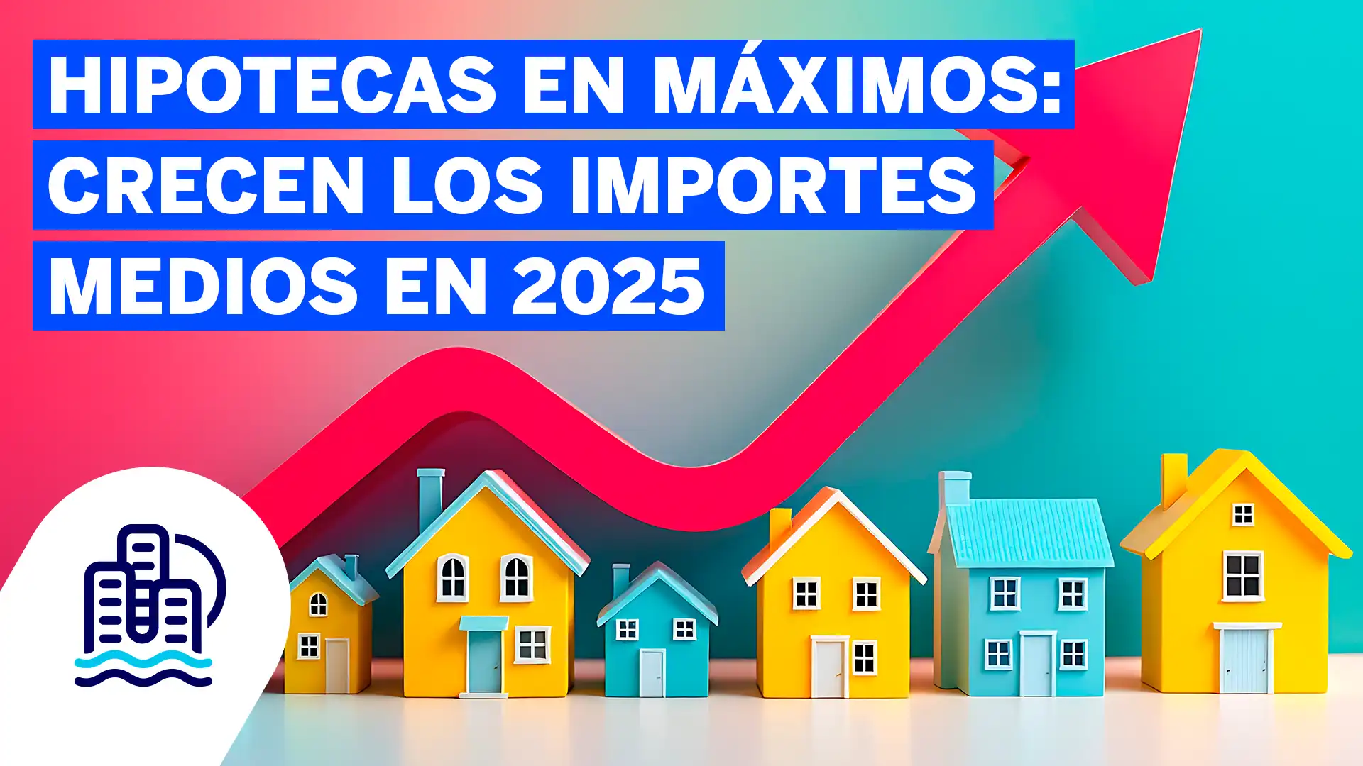 Hipotecas en máximos- Crecen los importes medios en 2025