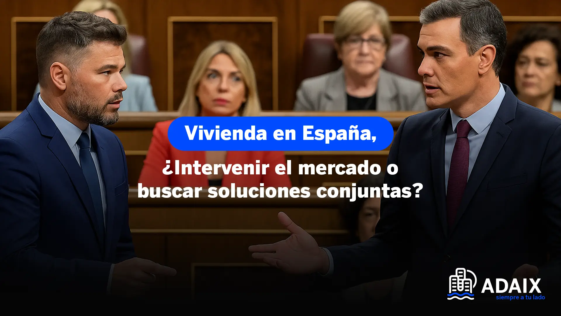 Vivienda en España, ¿Intervenir el mercado o buscar soluciones conjuntas?